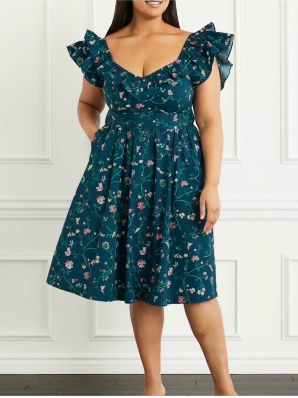 Hill House Teal Ava Nap Dress size XL